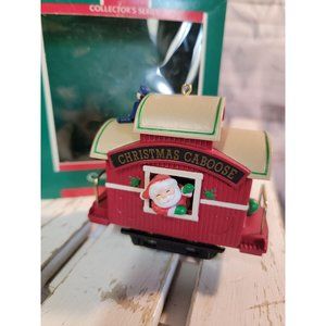 Hallmark christmas caboose 1989 santa train